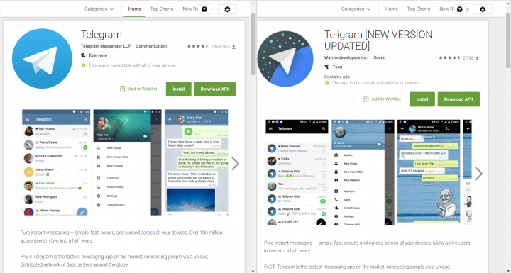 Telegram – Apps no Google Play