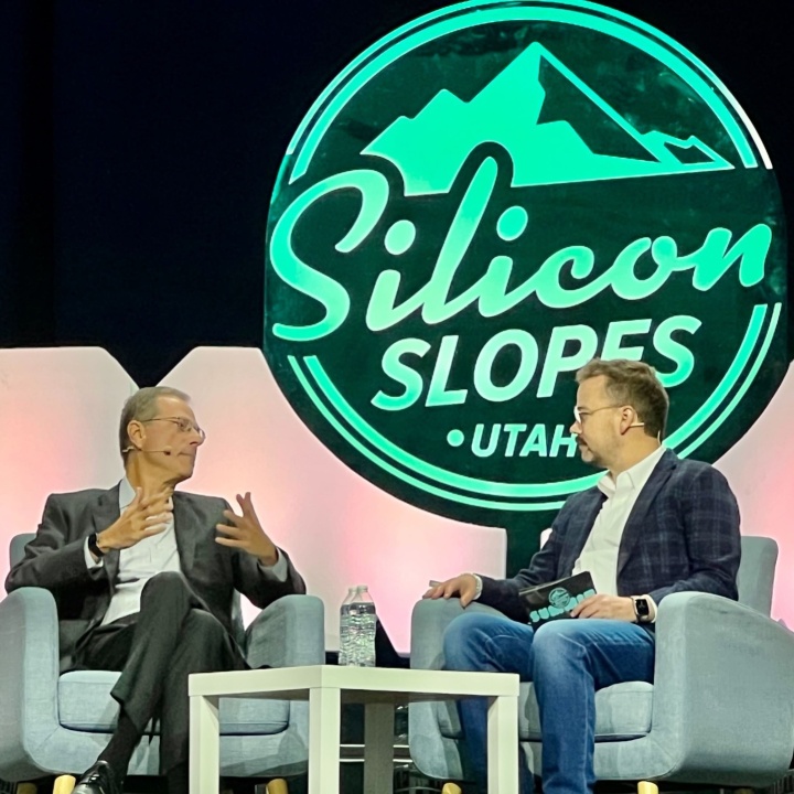 Henry Samueli, Ph.D., Co-founder and Chair of the Board, Broadcom and Clint Betts, the CEO and Co-founder of Silicon Slopes